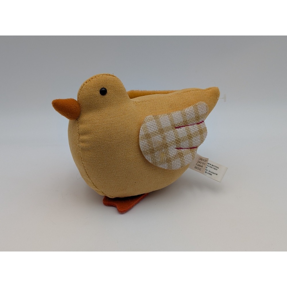 Crescent Hen Chicken Farm Plush 5 Inch Yellow 2022 Stuffed Animal Toy